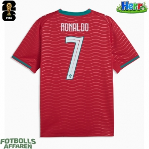 Portugal Cristiano Ronaldo #7 Hemmatröja VM 2026 Kortärmad
